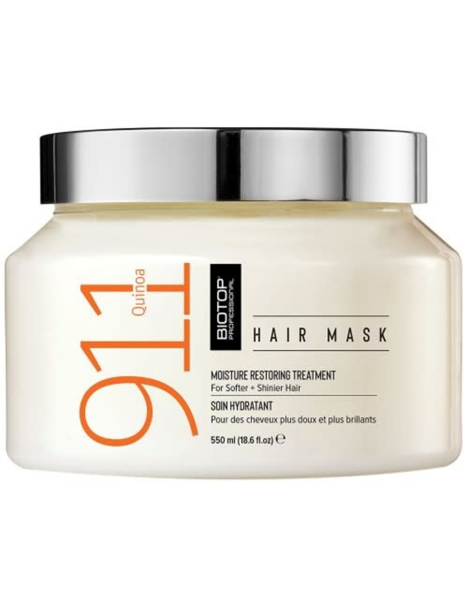 BIOTOP PROFESSIONAL 911 QUINOA HAIR MASK 550ML