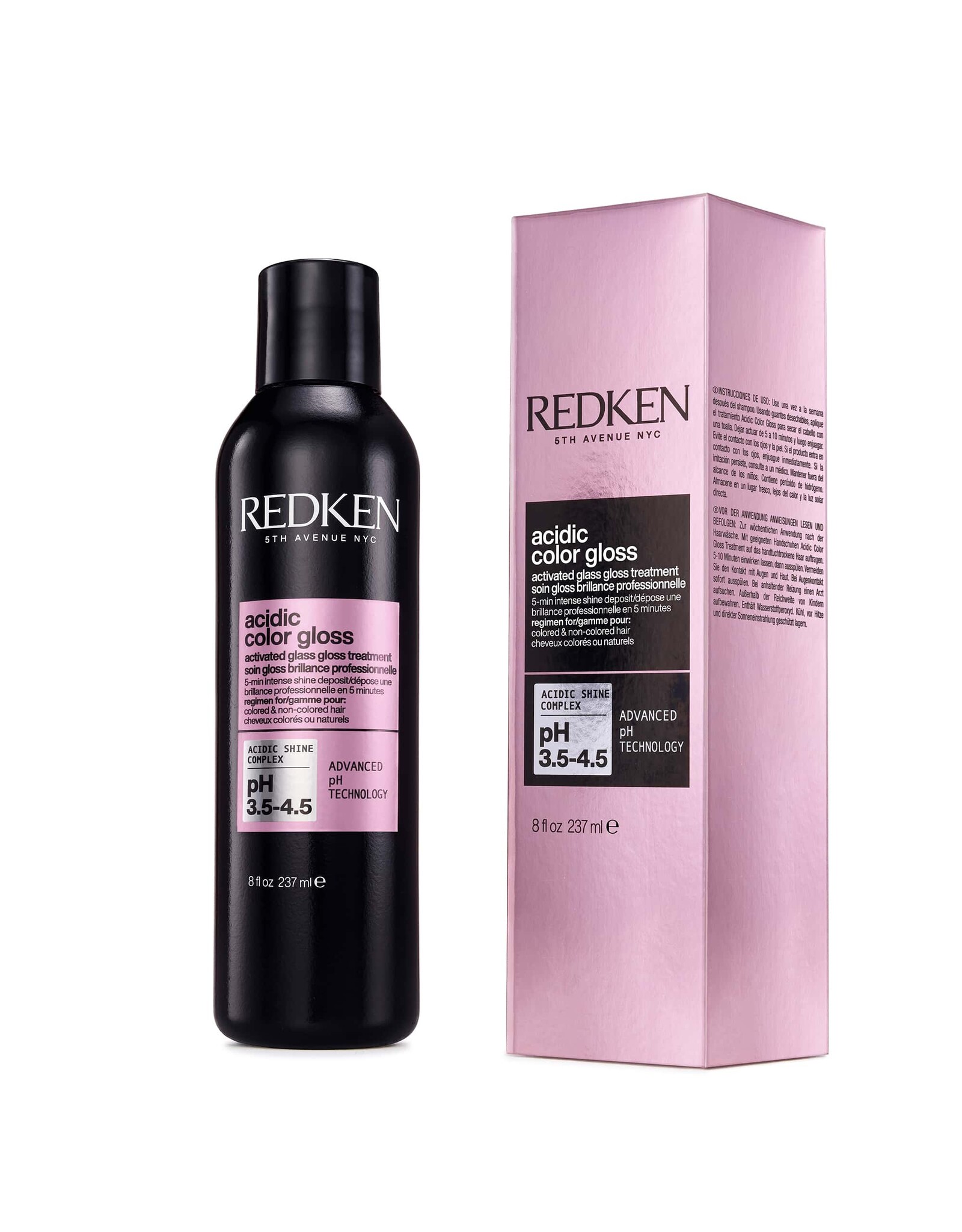 REDKEN ACIDIC COLOR GLOSS  ACTIVATED GLASS GLOSS TREATMENT 237ML