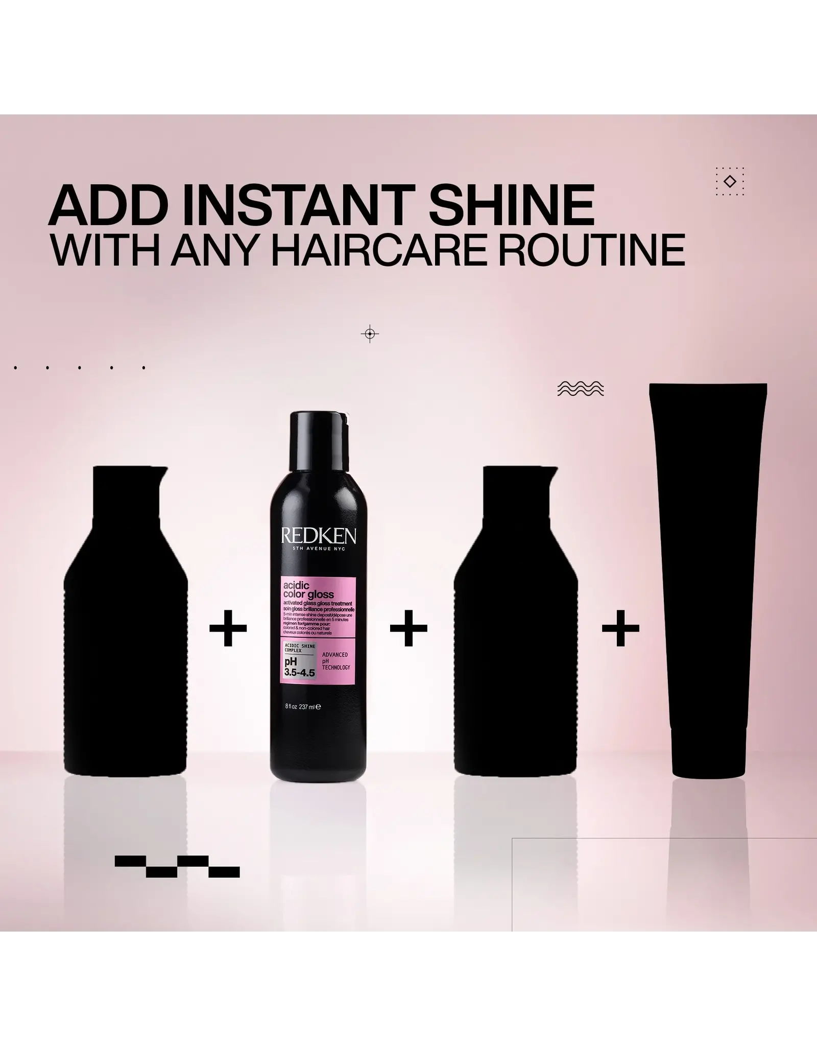 REDKEN ACIDIC COLOR GLOSS  ACTIVATED GLASS GLOSS TREATMENT 237ML