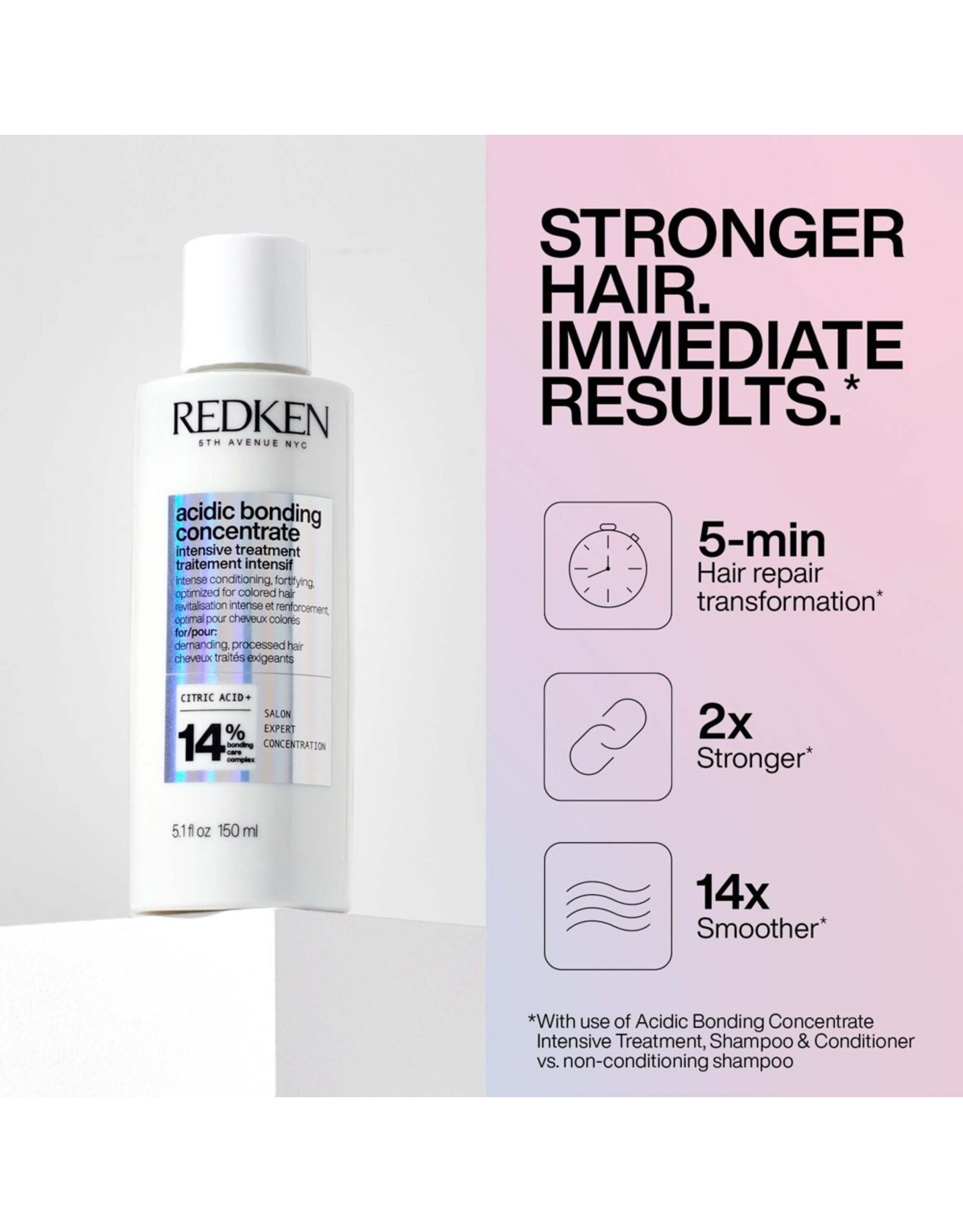 REDKEN ACIDIC BONDING CONCENTRATE INTENSIVE TREATMENT 150ML