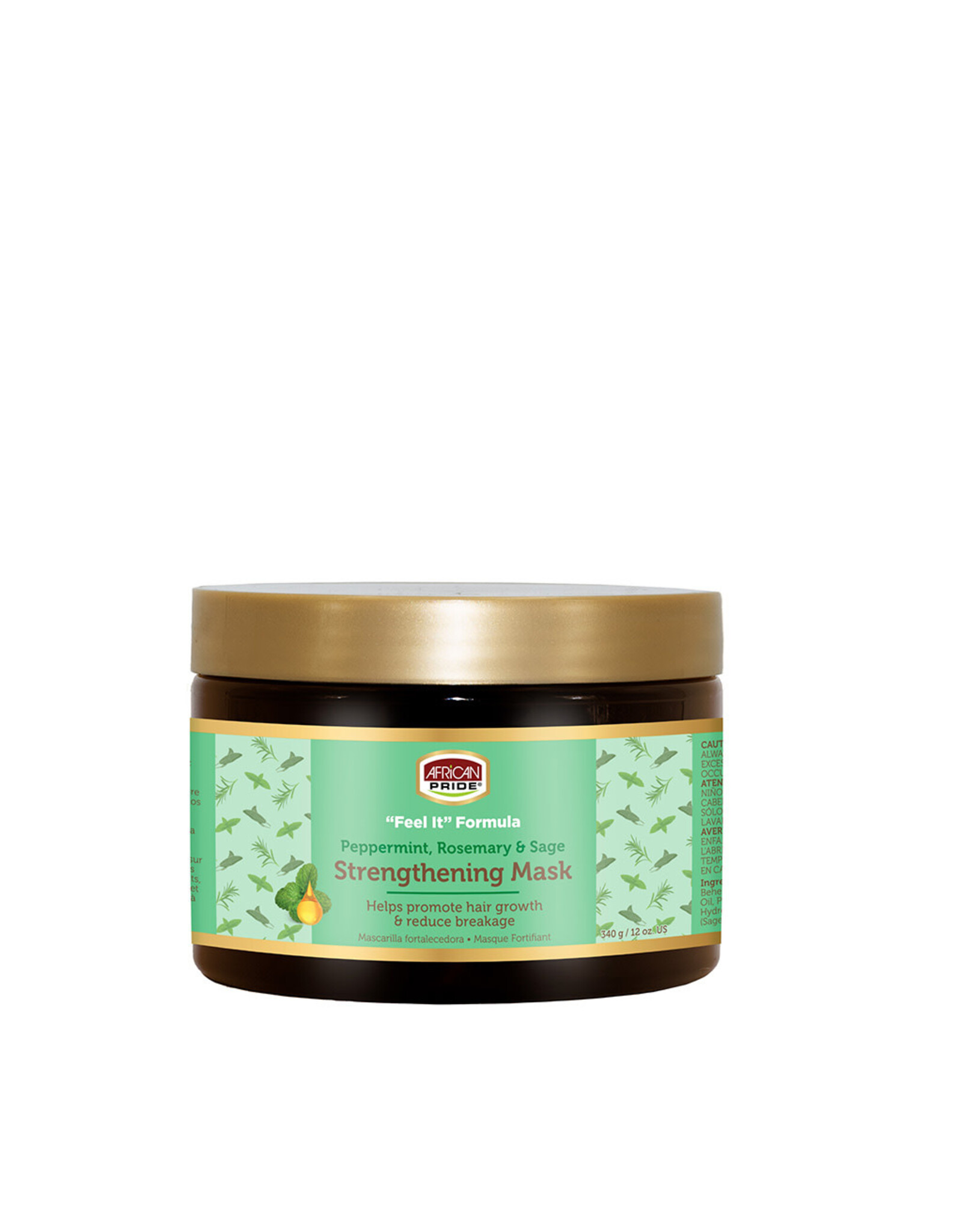 AFRICAN PRIDE "FEEL IT" FORMULA STRENGTHENING MASK 12OZ