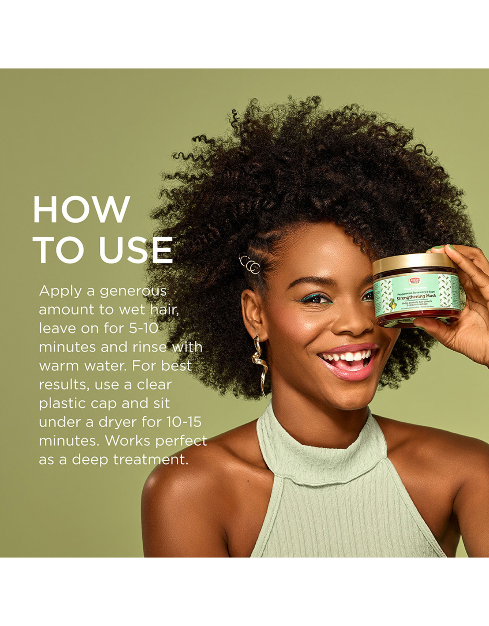 AFRICAN PRIDE "FEEL IT" FORMULA STRENGTHENING MASK 12OZ