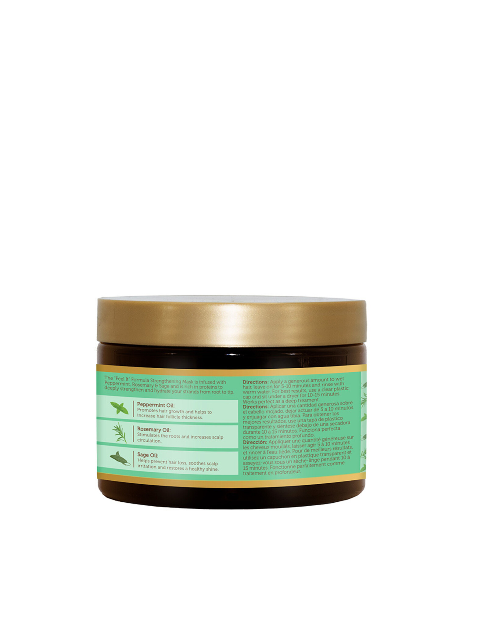 AFRICAN PRIDE "FEEL IT" FORMULA STRENGTHENING MASK 12OZ