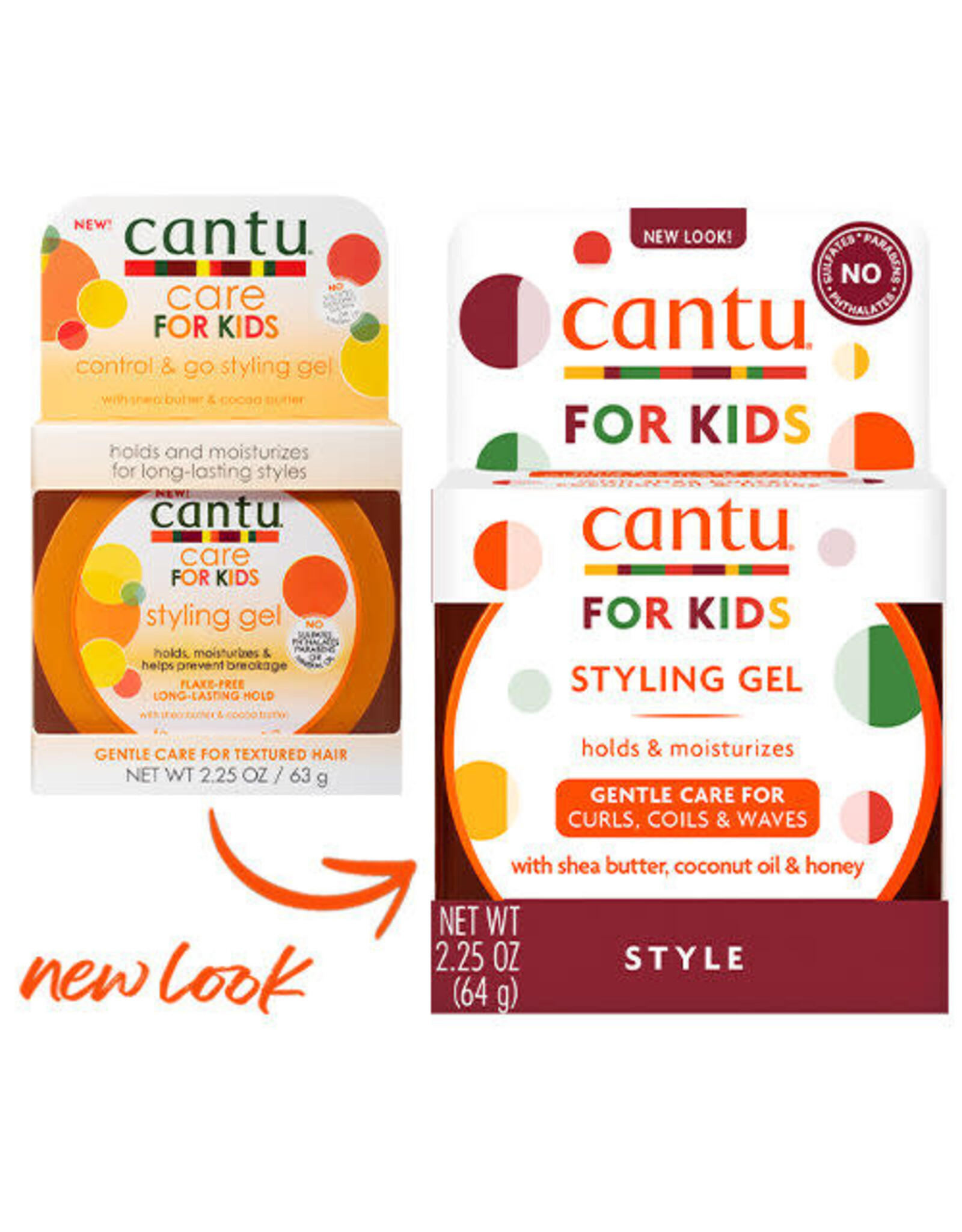 CANTU KIDS STYLING GEL 2.25OZ