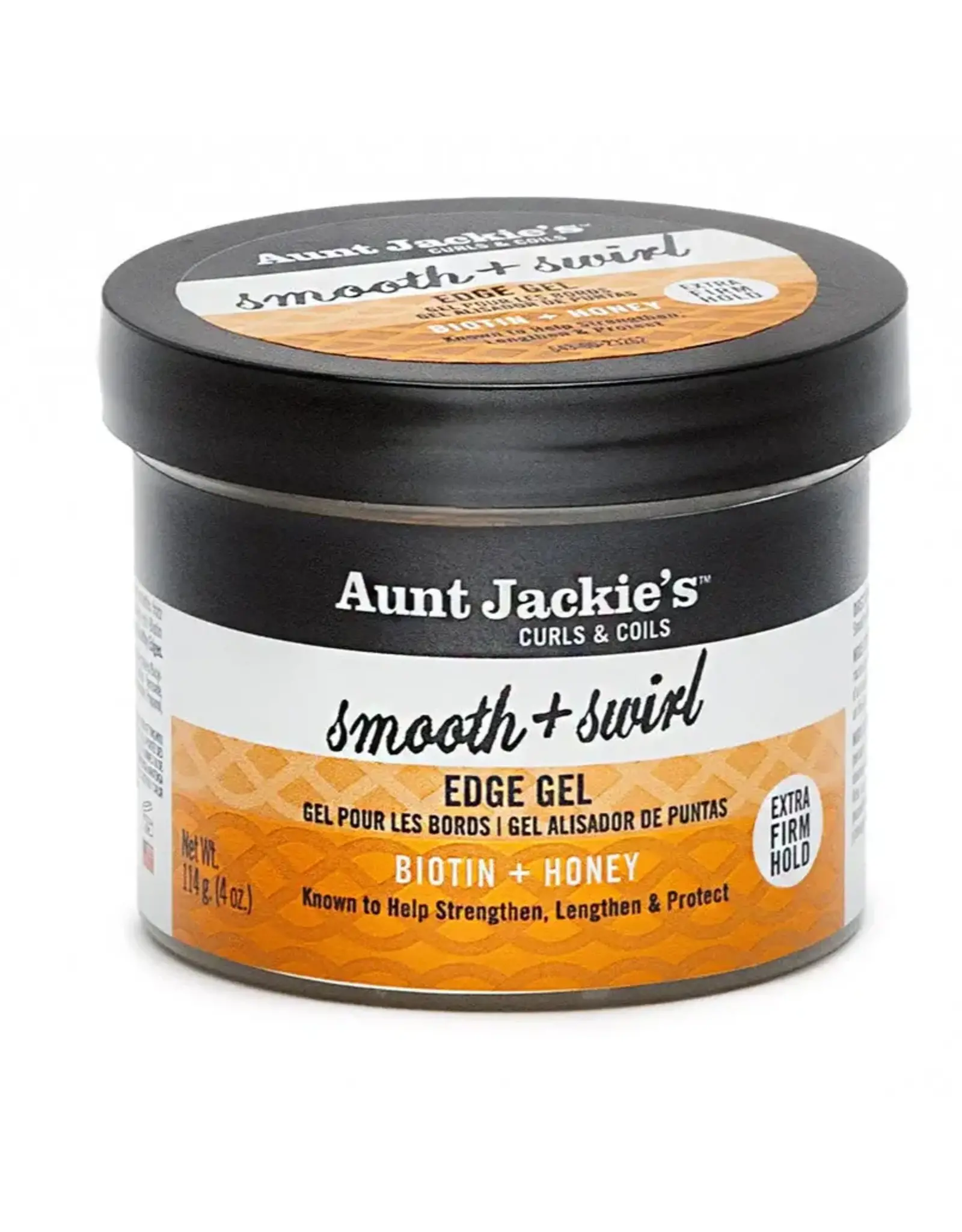 AUNT JACKIE'S BIOTIN + HONEY SMOOTH + SWIRL EDGE GEL 4OZ