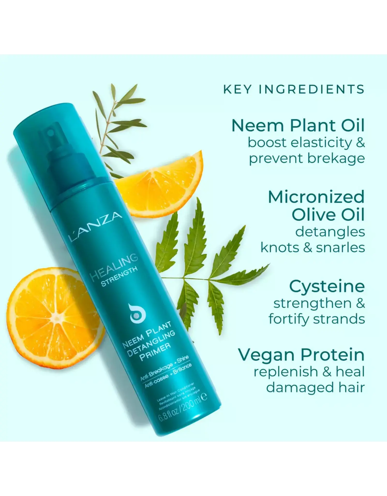 L'ANZA HEALING STRENGTH NEEM PLANT DETANGLING PRIMER 200ML