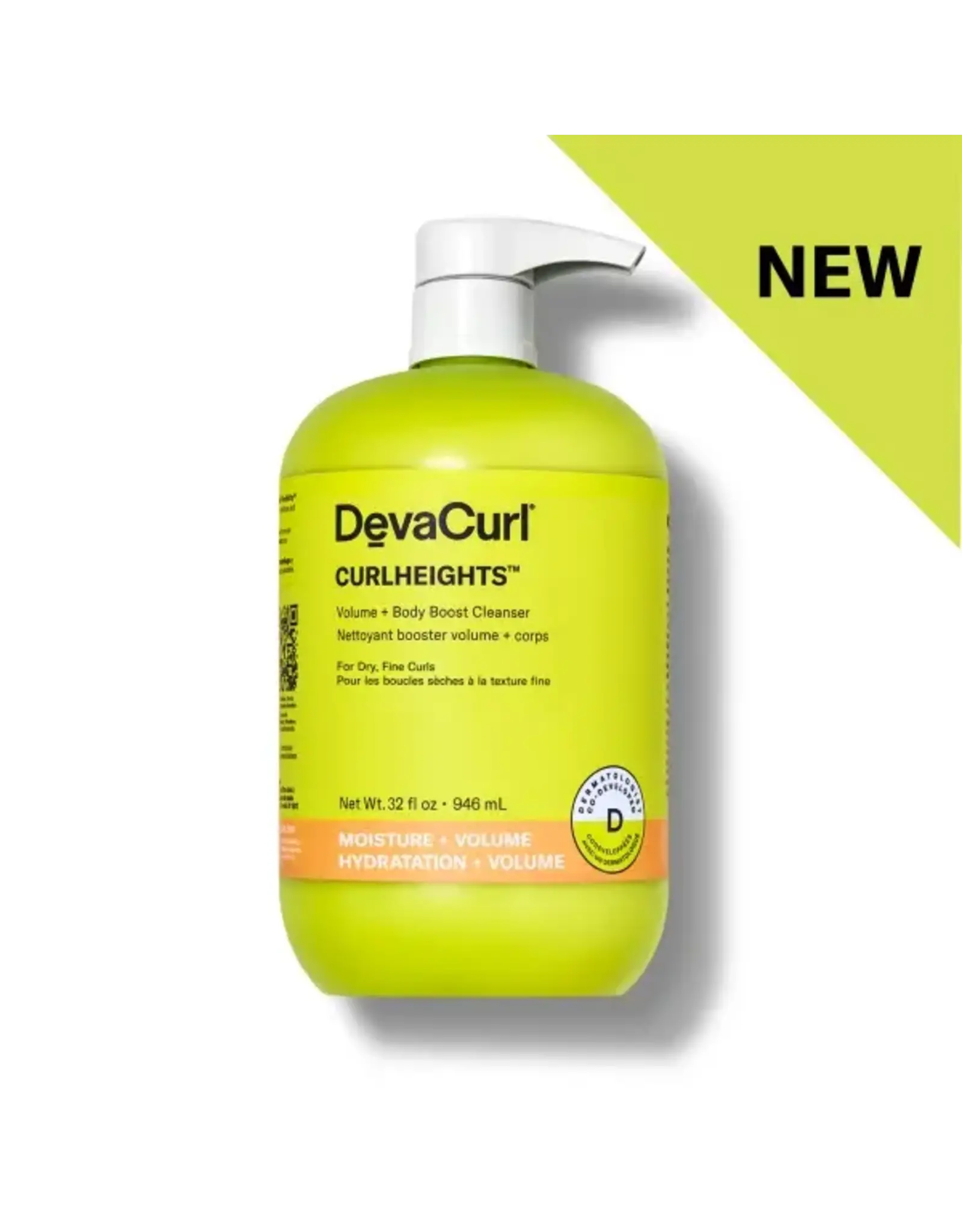 DEVACURL CURLHEIGHTS VOLUME + BODY BOOST CLEANSER