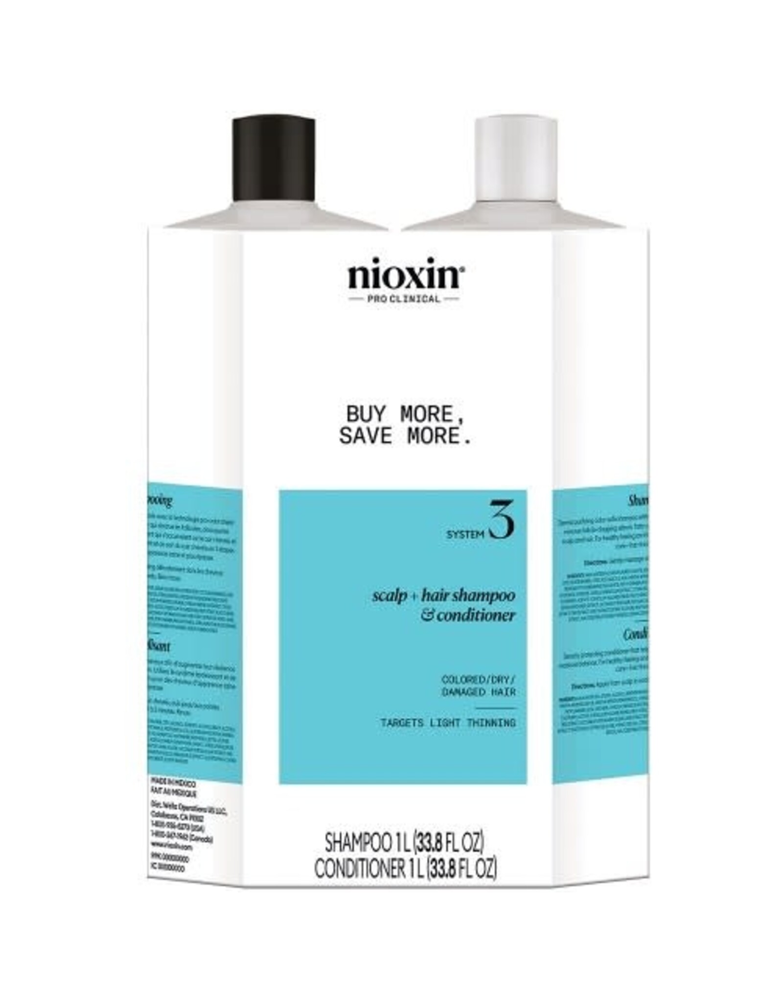 NIOXIN SYSTEM 3 1L DUO