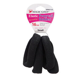 MAGIC SEAMLESS PONYTAIL THICK BLACK