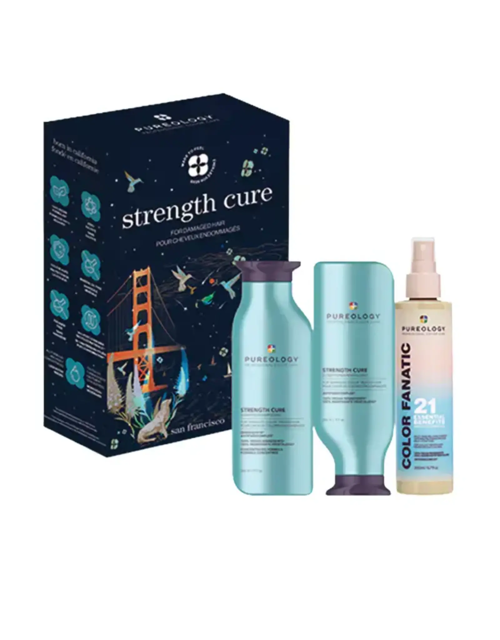 PUREOLOGY STRENGTH CURE HOLIDAY KIT