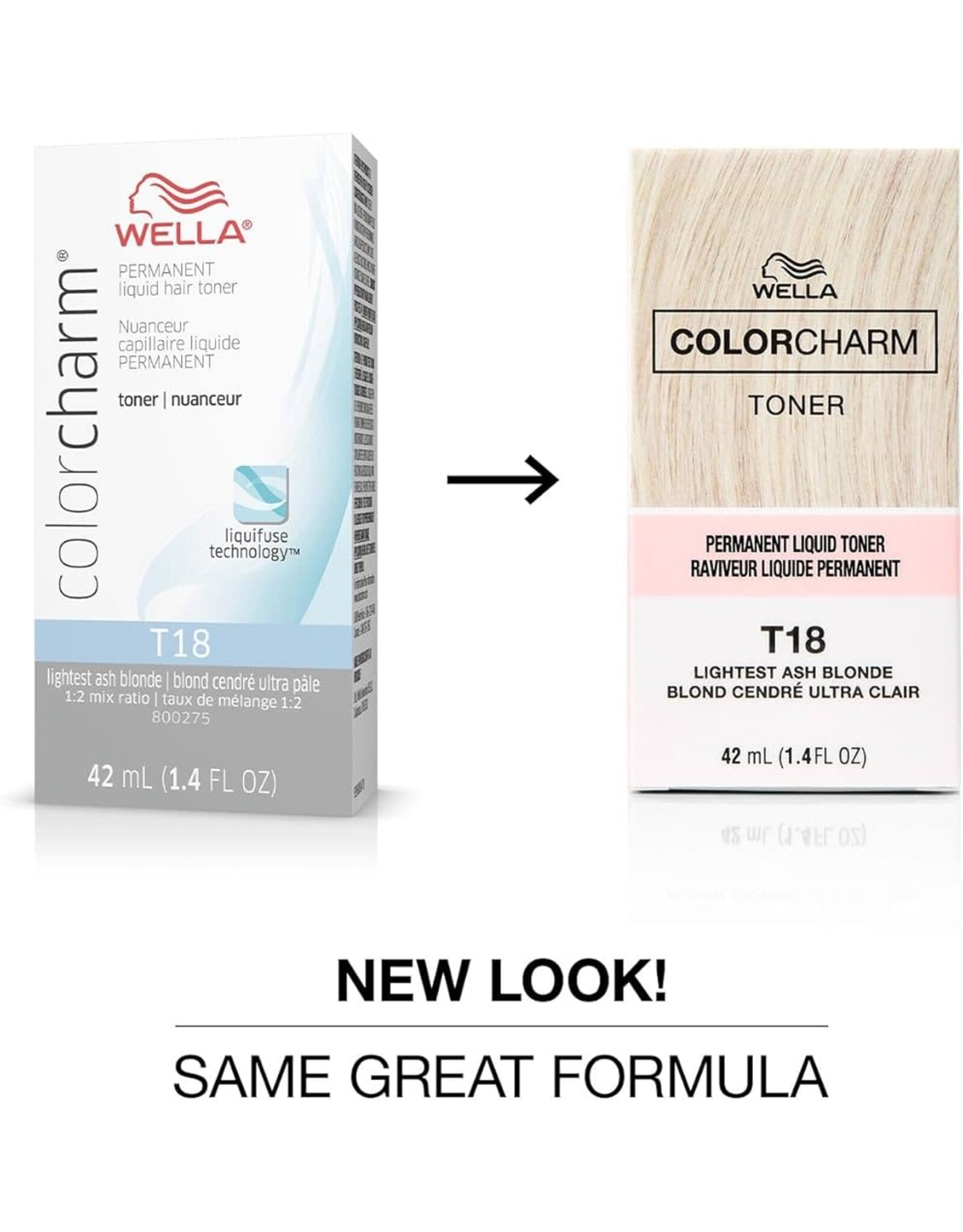 WELLA COLOR CHARM PERMANENT LIQUID HAIR TONER