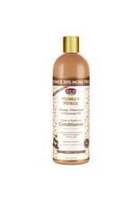 AFRICAN PRIDE MOISTURE MIRACLE HONEY, CHOCOLATE & COCONUT OIL CONDITIONER 12OZ