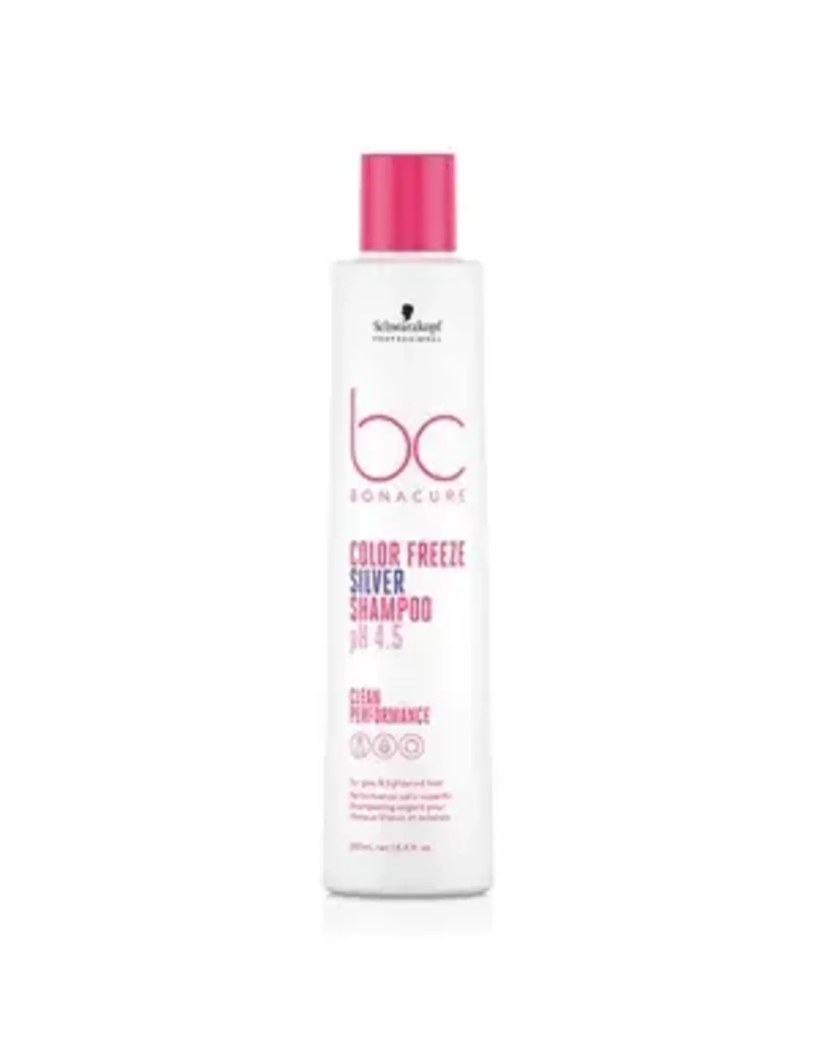 SCHWARZKOPF BONACURE pH4.5 COLOR FREEZE MICELLAR SILVER SHAMPOO