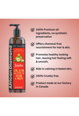 AFRICAN DIAMOND 100% NATURAL OIL FOR ALL TYPES OF HAIR & SKIN
