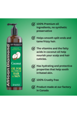 AFRICAN DIAMOND 100% NATURAL OIL FOR ALL TYPES OF HAIR & SKIN