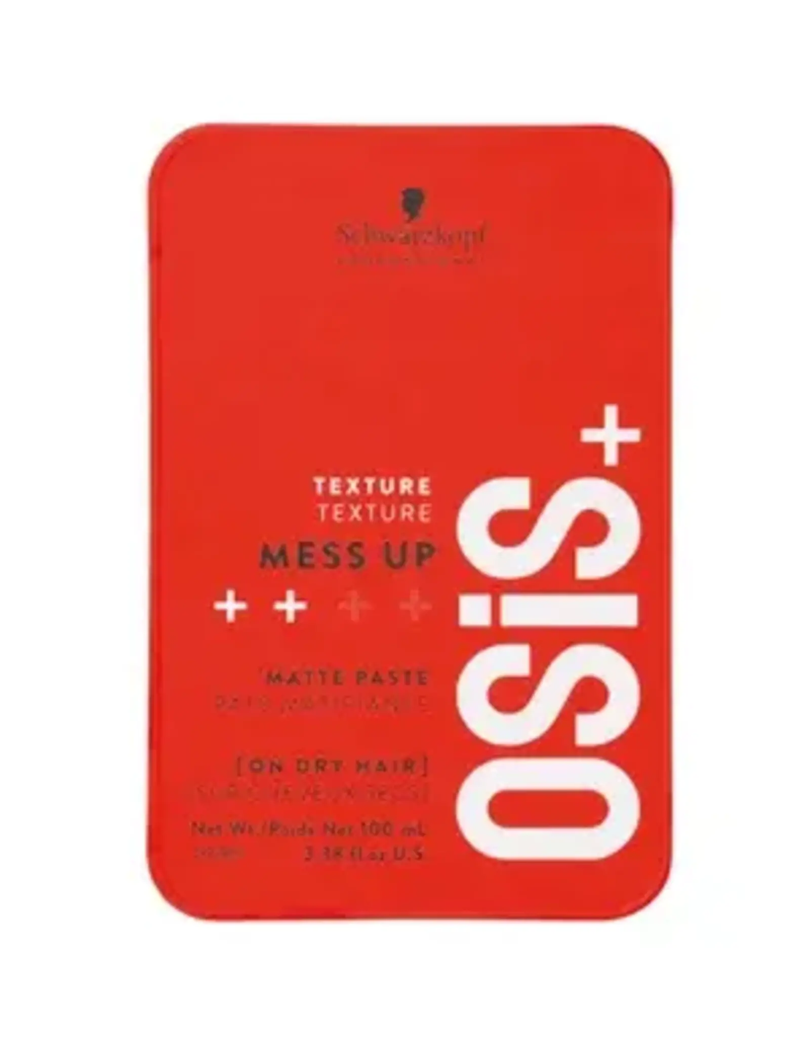 SCHWARZKOPF OSIS MESS UP MATTE PASTE 100ML