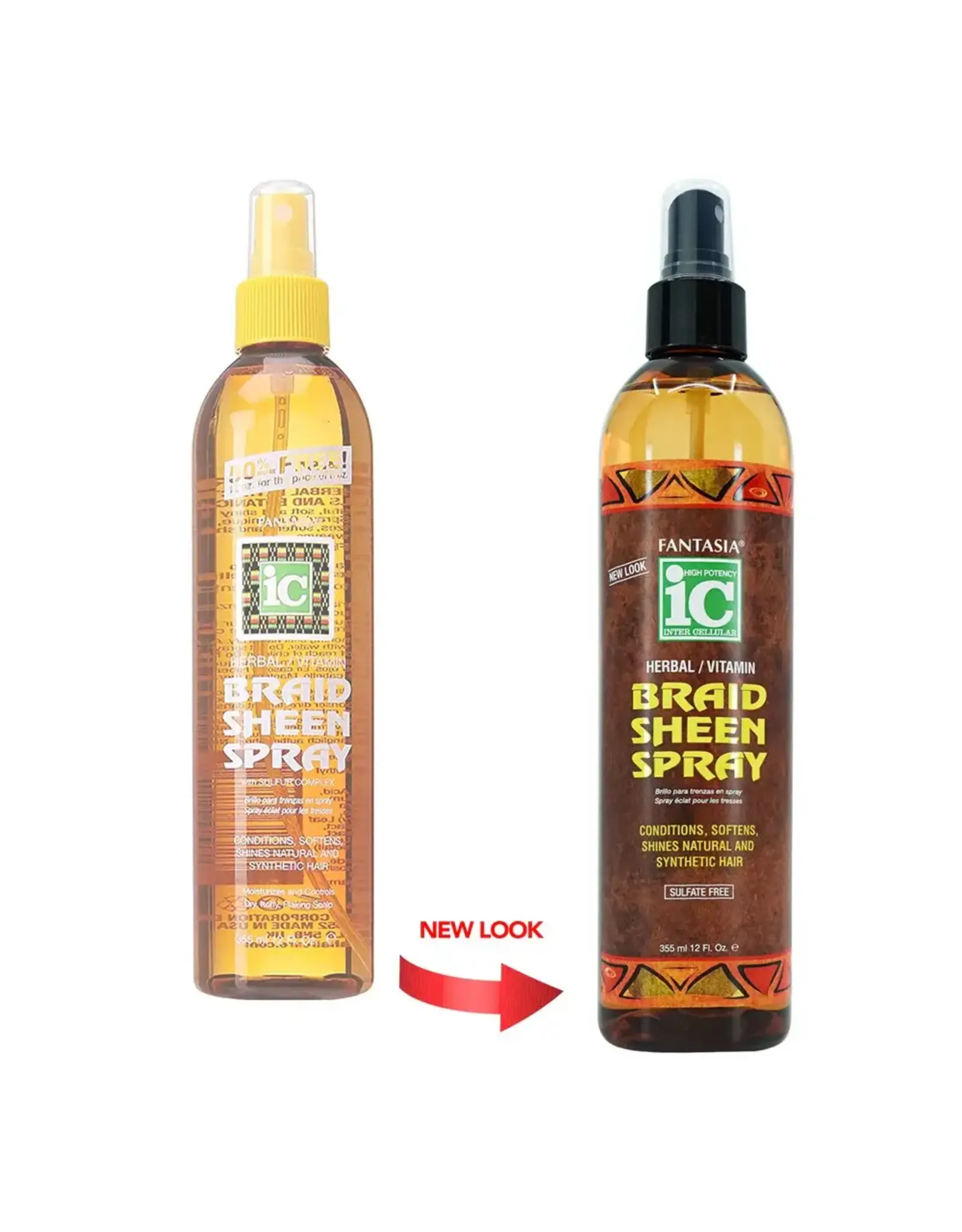 IC FANTASIA BRAID SHEEN SPRAY 12OZ