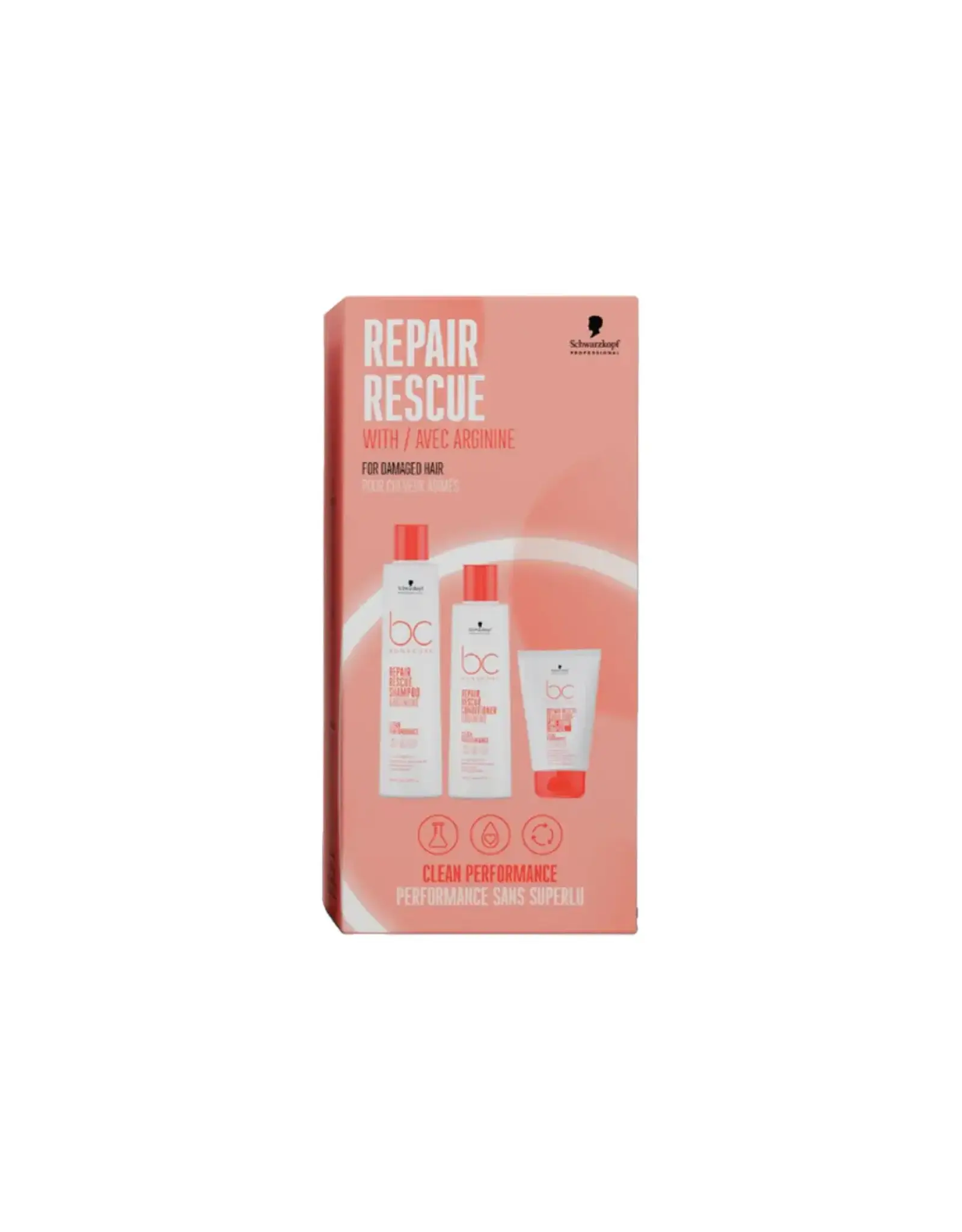 SCHWARZKOPF BONACURE REPAIR RESCUE HOLIDAY TRIO