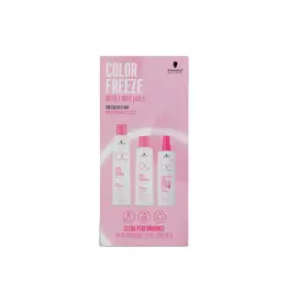 SCHWARZKOPF BONACURE COLOR FREEZE CLEAN HOLIDAY TRIO