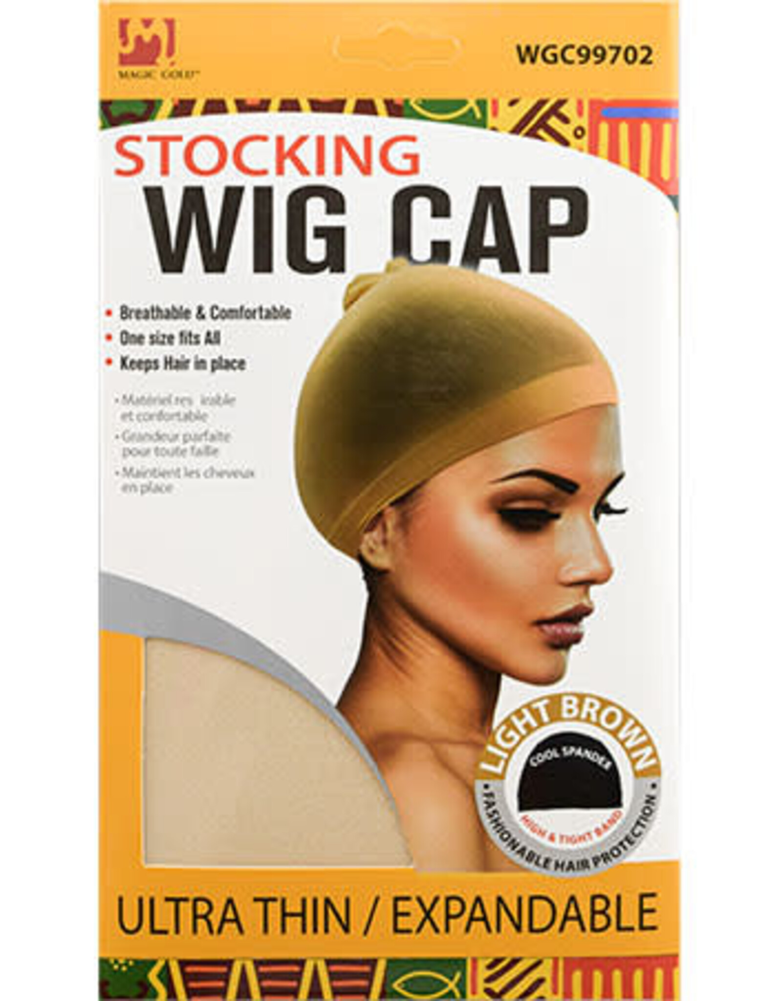 MAGIC WIG CAP BLONDE 2PC