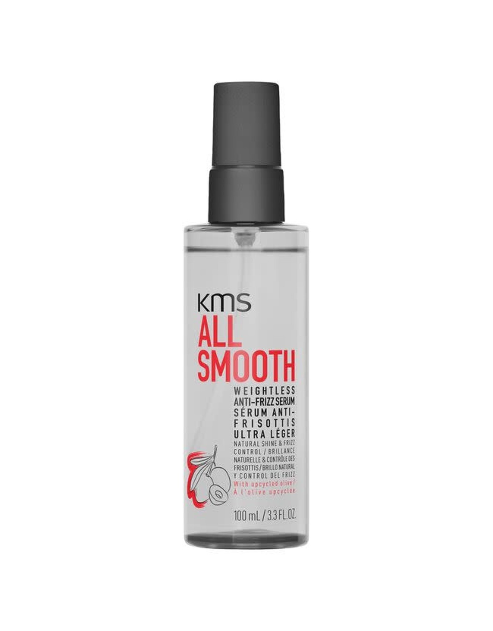 KMS ALLSMOOTH WEIGHTLESS ANTI-FRIZZ SERUM 100ML