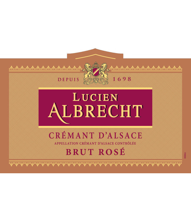 Lucien Albrecht Cremant d'Alsace Brut Rosé  | 750ml