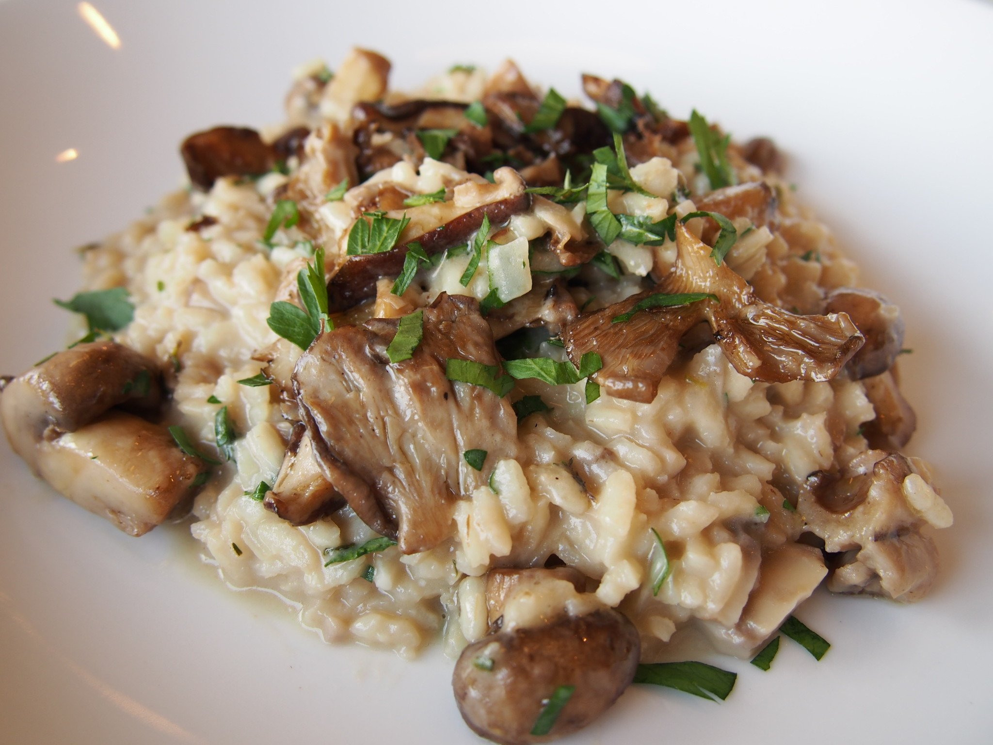 Pairings: Brunello di Montelchino and Mushroom Risotto