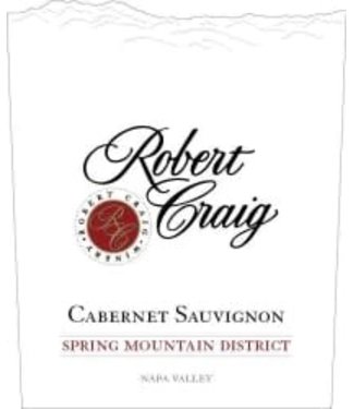 Robert Craig Robert Craig Cabernet Sauvignon Spring Mountain (2016)