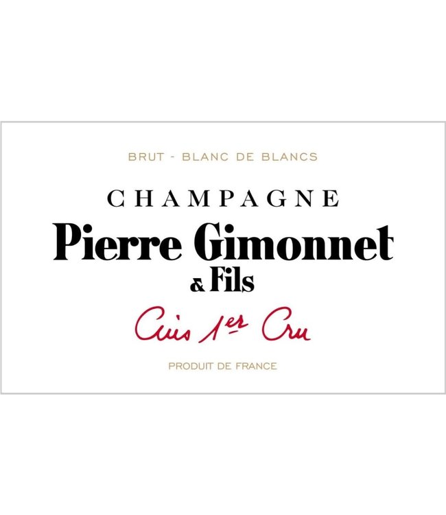 Pierre Gimonnet & Fils Champagne Premier Cru Blanc de Blancs Brut Cuis (N.V)