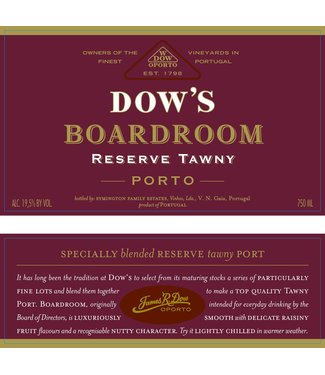 Dow's Dow's Boardroom Tawny Port Reserve (NV) Dow's Dow's Boardroom Tawny Port Reserve (NV)