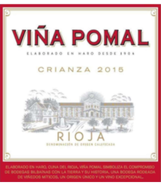 Bodegas Bilbainas Bodegas Bilbainas Viña Pomal Tempranillo Rioja (2015)