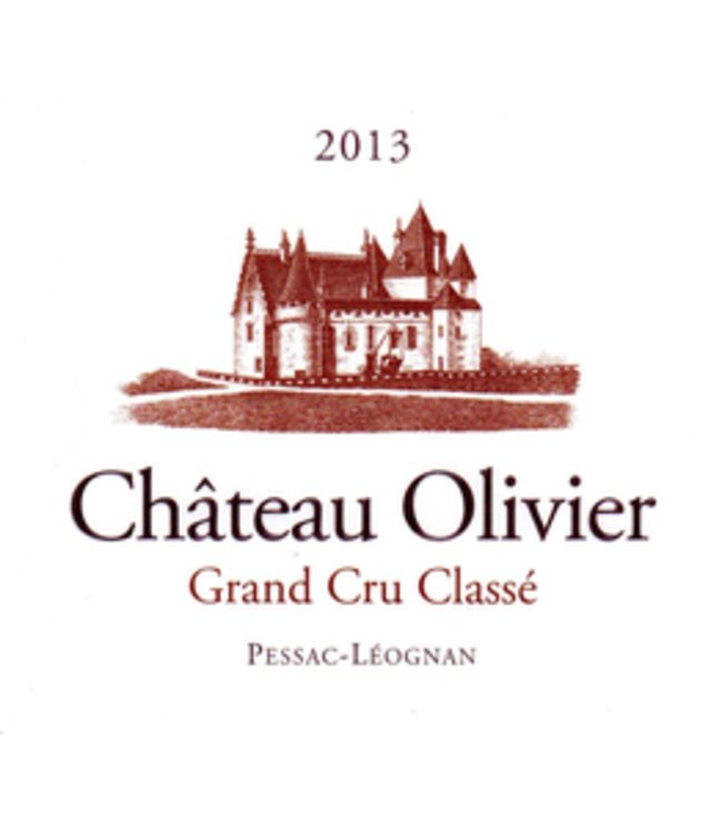 Château Olivier Grand Cru Classé Pessac-Léognan (2013)