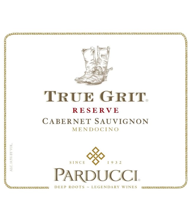 Parducci True Grit Reserve Cabernet Sauvignon (2018)