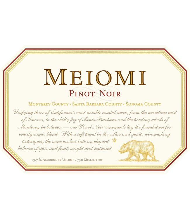 Meiomi Wines Pinot Noir (2021)