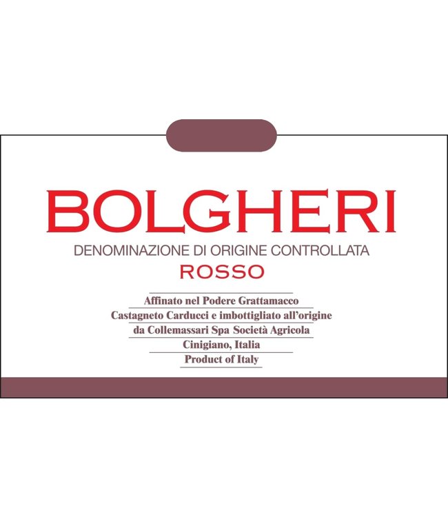 Podere Grattamacco Bolgheri Rosso (2020)