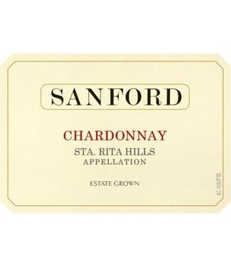 Sanford Winery Sanford Sta. Rita Hills Chardonnay (2019)