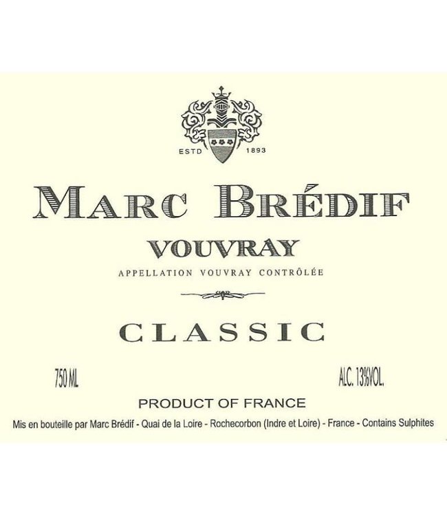 Marc Brédif Vouvray Classic 2021