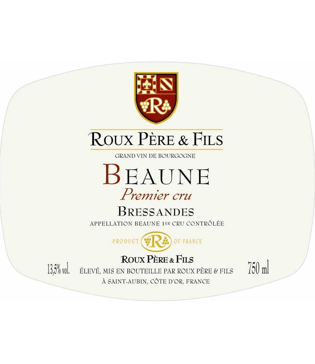 Domaine Roux Pere & Fils Beaune Bressandes 1er Cru  (2019)