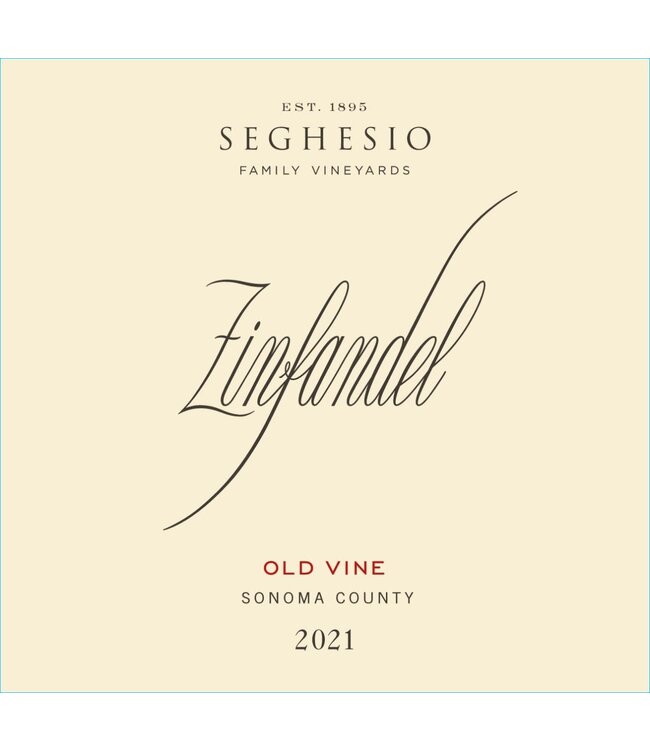 Seghesio Old Vine Zinfandel 2021