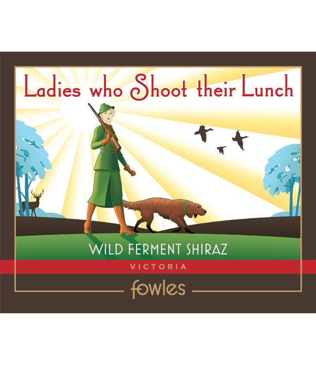 Fowles Ladies who Shoot their Lunch Wild Ferment Shiraz (2018)