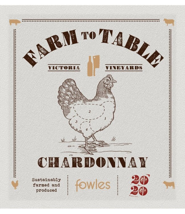 Fowles Farm to Table Chardonnay (2020)