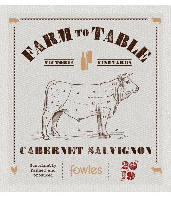 Fowles Farm to Table Cabernet Sauvignon (2019)