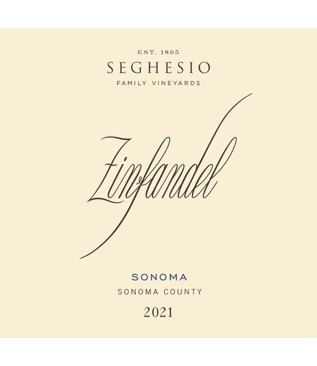 Seghesio Sonoma Zinfandel (2021) 375ml