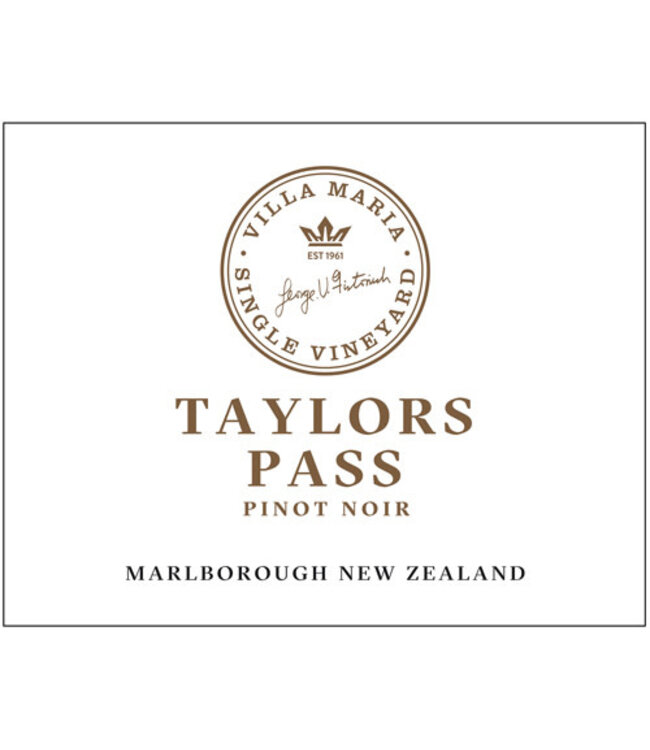 Villa Maria Taylor's Pass Pinot Noir 2020