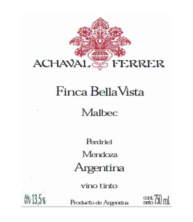 Achaval Ferrer Finca Bella Vista Malbec (2014)
