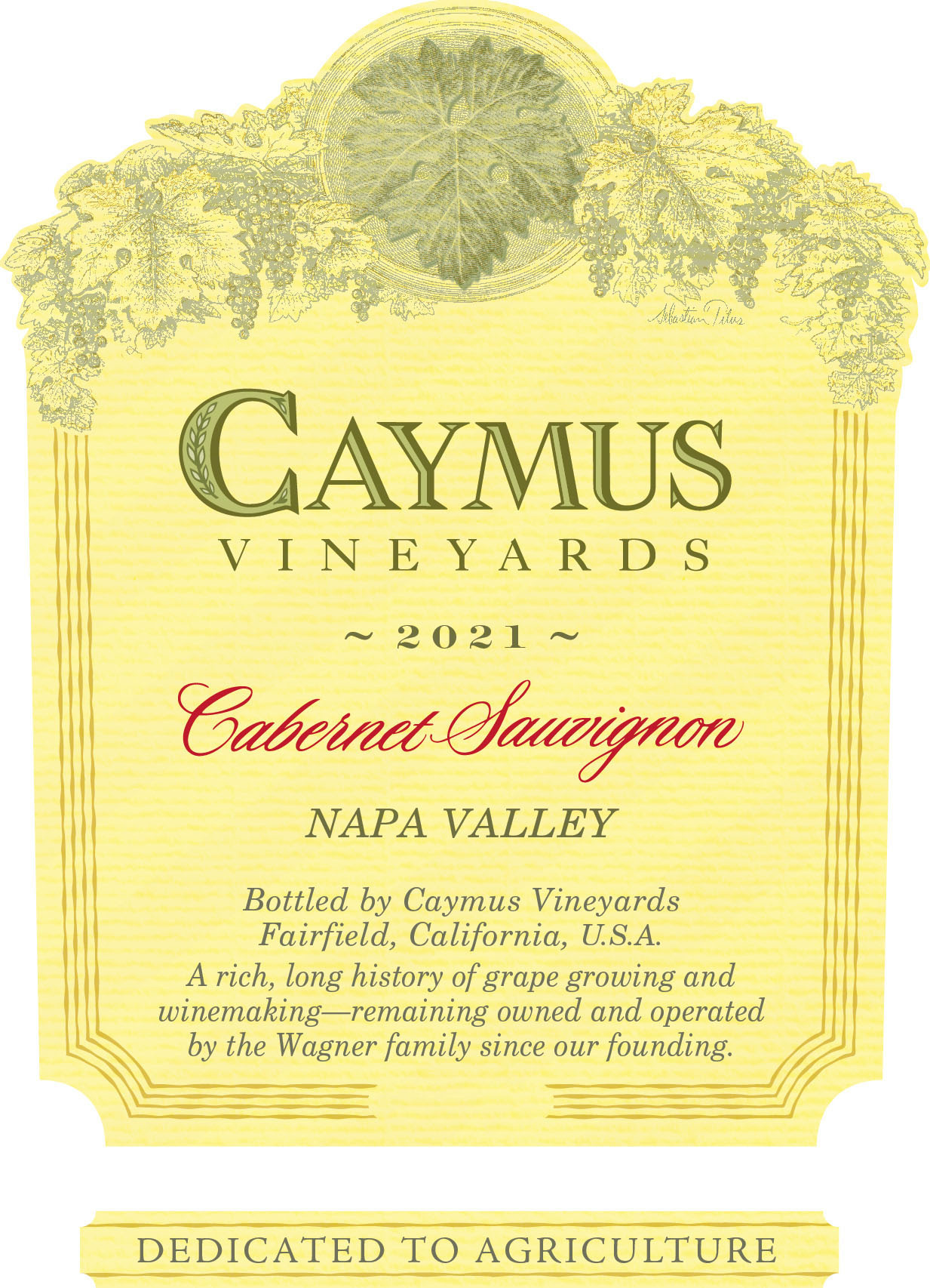 Caymus Napa Valley Cabernet Sauvignon 2021 | Whisky Pillar