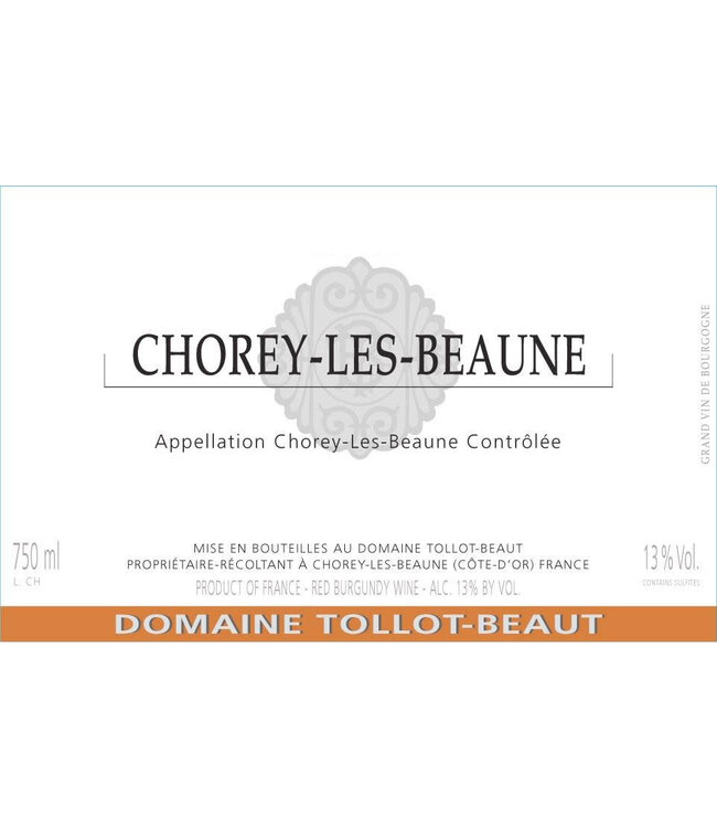 Domaine Tollot-Beaut Chorey-Lès-Beaune 2021