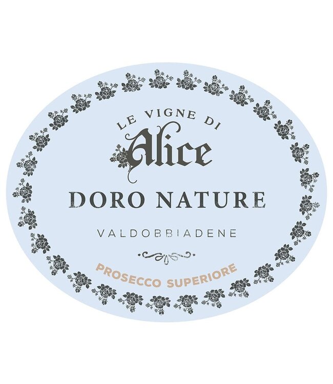 La Vigne Di Alice Doro Brut Nature Prosecco Superiore Valdobbiadene 2022 | 750ml