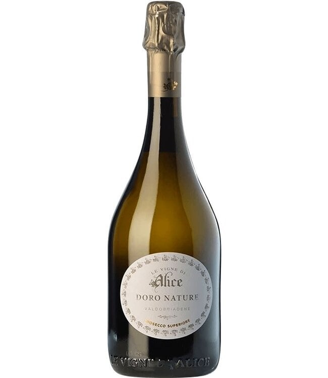 La Vigne Di Alice Doro Brut Nature Prosecco Superiore Valdobbiadene 2022 | 750ml