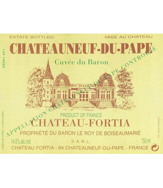 Chateau Fortia Château Fortia Cuvée du Baron Châteauneuf-du-Pape (2020)